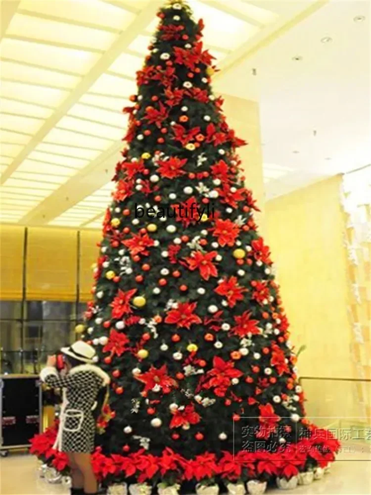 Large Christmas tree Christmas outdoor frame Christmas tree shopping mall hotel square decoration scene luminous
Large Christmas tree Christmas outdoor frame Christmas tree shopping mall hotel square decoration scene luminous