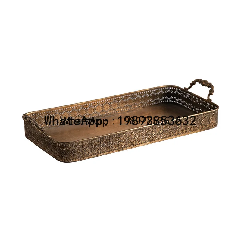 H3-24 American Retro Vintage Iron Tray Homestay Living Room Coffee Table Decoration Fruit Basket Ornament
H3-24 American Retro Vintage Iron Tray Homestay Living Room Coffee Table Decoration Fruit Basket Ornament
