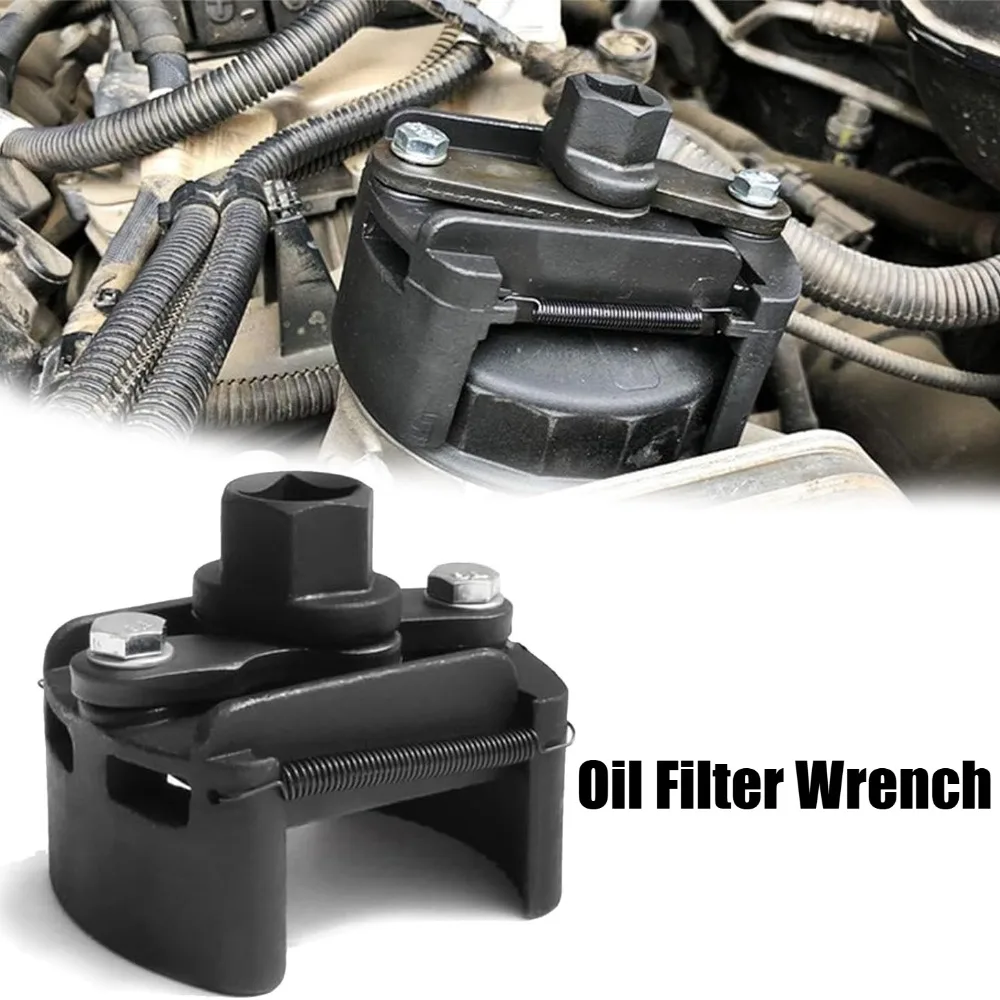 60-80mm Universal Car Oil Filter Wrench Fuel Filter Removal Cast Steel Spanner Adjustable Removal Tool Automotive Accessories
60-80mm Universal Car Oil Filter Wrench Fuel Filter Removal Cast Steel Spanner Adjustable Removal Tool Automotive Accessories