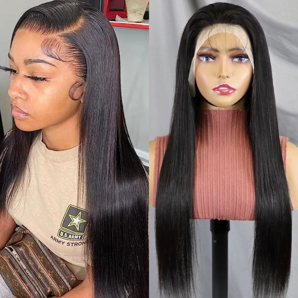 Straight Lace Front Wigs Human Hair 200 Density 13x4 Hd Transparent Frontal Wig Straight Human Hair Wig Brazilian Virgin Hair
Straight Lace Front Wigs Human Hair 200 Density 13x4 Hd Transparent Frontal Wig Straight Human Hair Wig Brazilian Virgin Hair