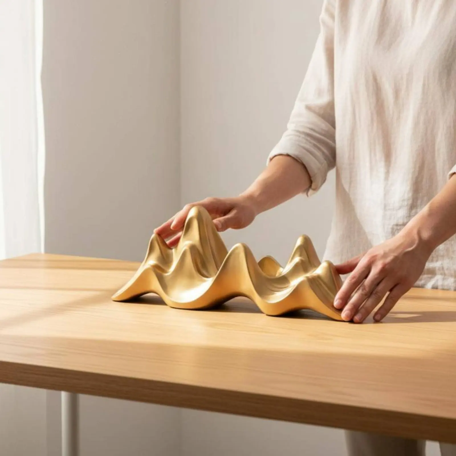 Abstract Mountain Pinnacle Sculpture Streamlined Design Chinese Design Desk Decor Study Accessory Elegant Feature Piece
Abstract Mountain Pinnacle Sculpture Streamlined Design Chinese Design Desk Decor Study Accessory Elegant Feature Piece