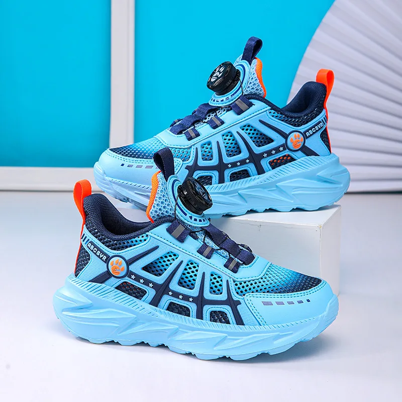 Shoes in The Summer of 2024, The New Children Mesh Breathable Running Sneakers, Children's Rotating Buckle
Shoes in The Summer of 2024, The New Children Mesh Breathable Running Sneakers, Children's Rotating Buckle