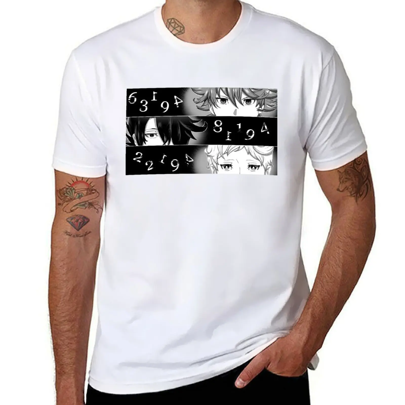 The Promised Neverland T-Shirt cotton t shirt pack man t shirt cotton T-Shirt
The Promised Neverland T-Shirt cotton t shirt pack man t shirt cotton T-Shirt