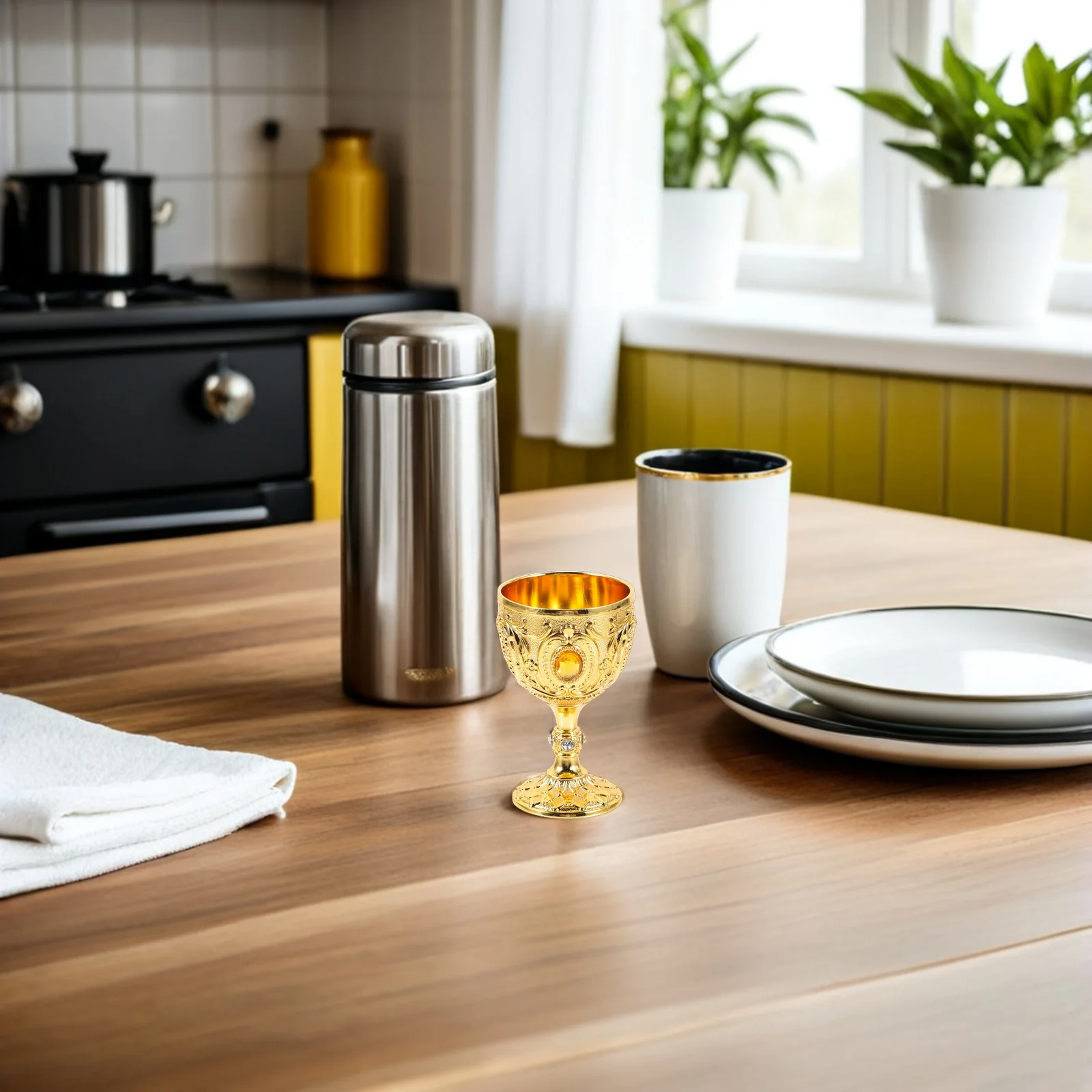 2Pcs Vintage Metal Goblet European Retro Chalice Engraved Medieval Decor Fantasy Wine Tasting Centerpiece Vintage Goblet Glasses
2Pcs Vintage Metal Goblet European Retro Chalice Engraved Medieval Decor Fantasy Wine Tasting Centerpiece Vintage Goblet Glasses