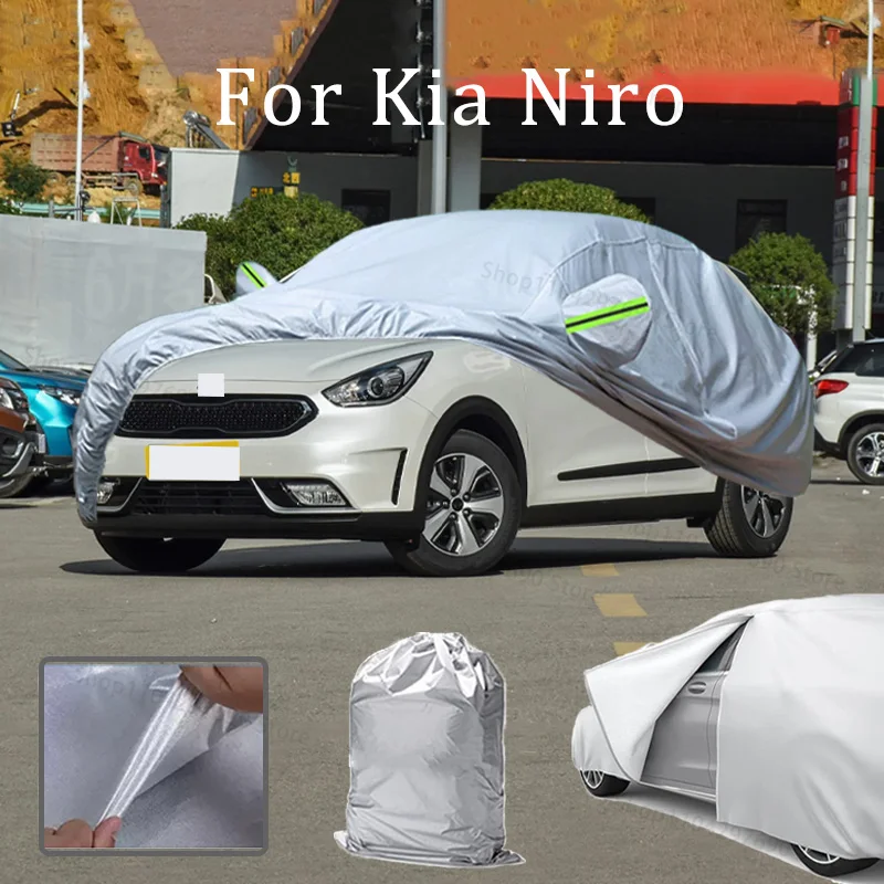 For Kia Niro Full Car Covers Snow Cover Sunshade Waterproof Dustproof Exterior Door Zipper Car cover protection
For Kia Niro Full Car Covers Snow Cover Sunshade Waterproof Dustproof Exterior Door Zipper Car cover protection