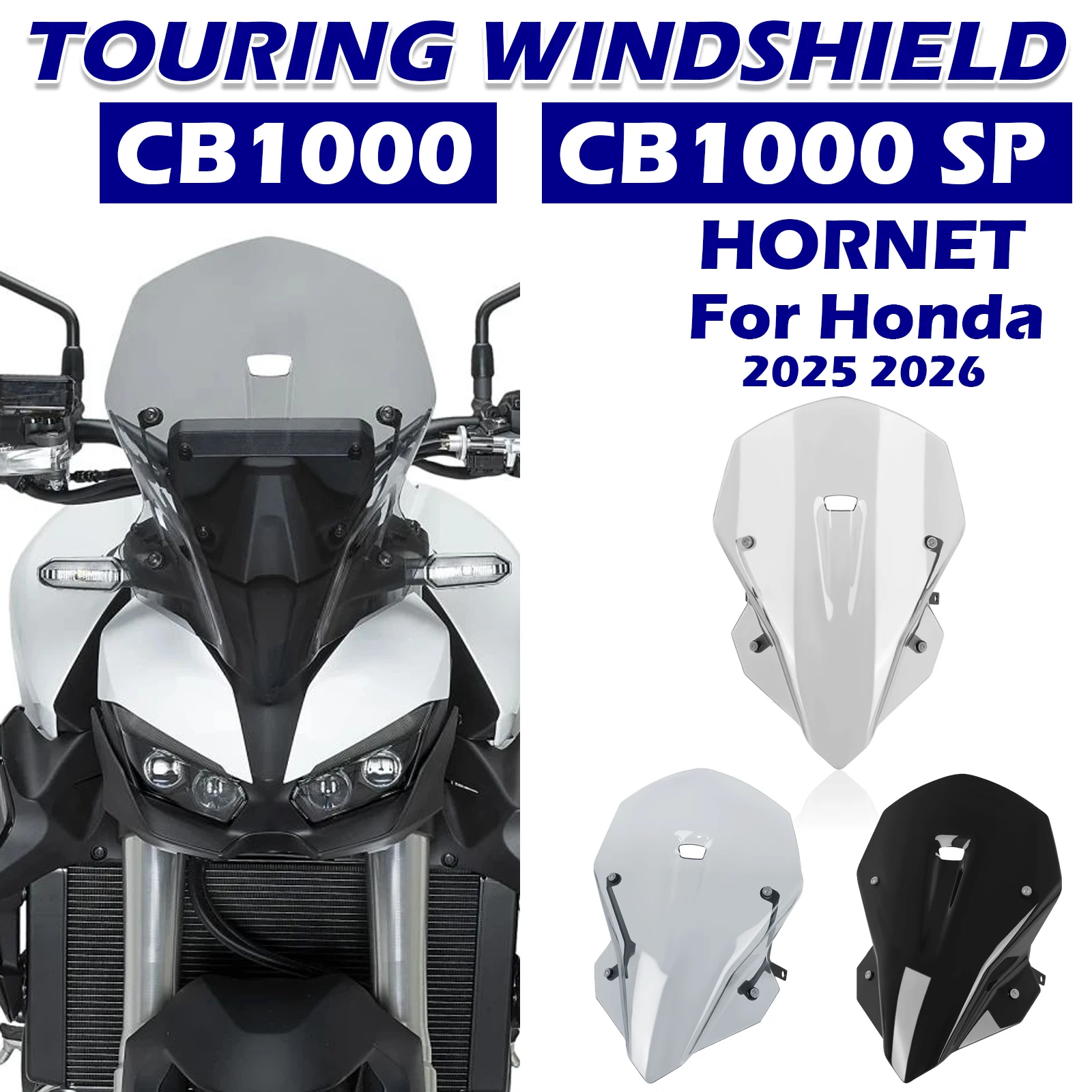 For Honda CB1000 CB 1000 Hornet SP 2025 2026 Windscreen Screen Double Bubble Windshield Covers Wind Deflectors Accessories
For Honda CB1000 CB 1000 Hornet SP 2025 2026 Windscreen Screen Double Bubble Windshield Covers Wind Deflectors Accessories