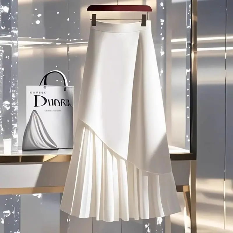 2025 spring and summer new fashionable high-end long dress high sense super good-looking white skirt women
2025 spring and summer new fashionable high-end long dress high sense super good-looking white skirt women