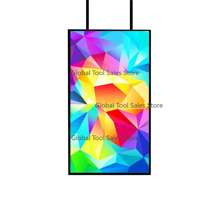 3000 Nits 32 49 Inch Hanging Window LCD Advertising Display Screen Waterproof Outdoor High Brightness Digital Signage Display
