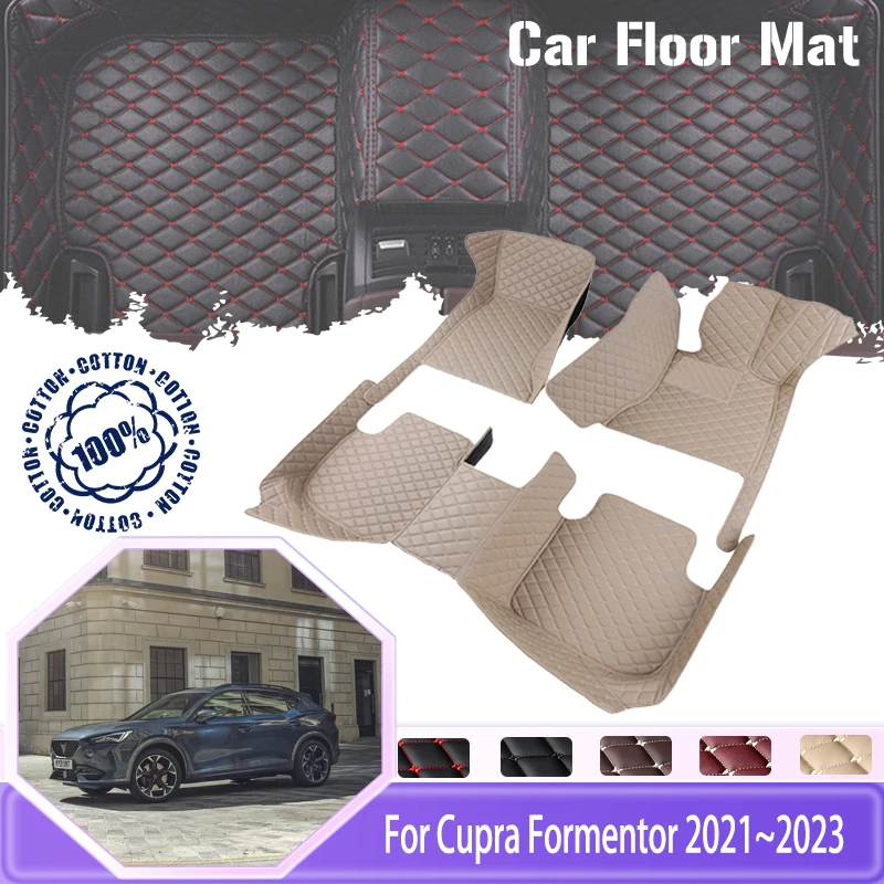 Car Floor Mats For Cupra Formentor Plug-in Hybrid VZ 2021 2022 2023 5seat Waterproof Pad Leather Car Mats Luxury Car Accessories
Car Floor Mats For Cupra Formentor Plug-in Hybrid VZ 2021 2022 2023 5seat Waterproof Pad Leather Car Mats Luxury Car Accessories