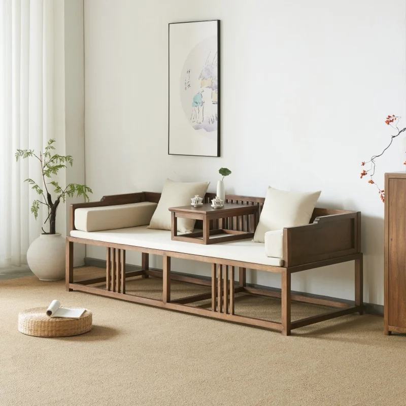 Bed New Chinese-style solid wood sliding bed Walnut living room folding small apartment simple modern dual-purpose sofa bed
Bed New Chinese-style solid wood sliding bed Walnut living room folding small apartment simple modern dual-purpose sofa bed