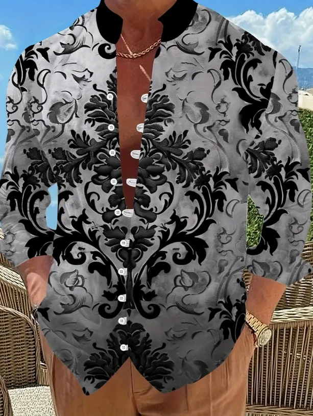 Men's shirt linen long-sleeved shirt daily casual men's top outdoor shopping loose large size comfortable fabric,
Men's shirt linen long-sleeved shirt daily casual men's top outdoor shopping loose large size comfortable fabric,