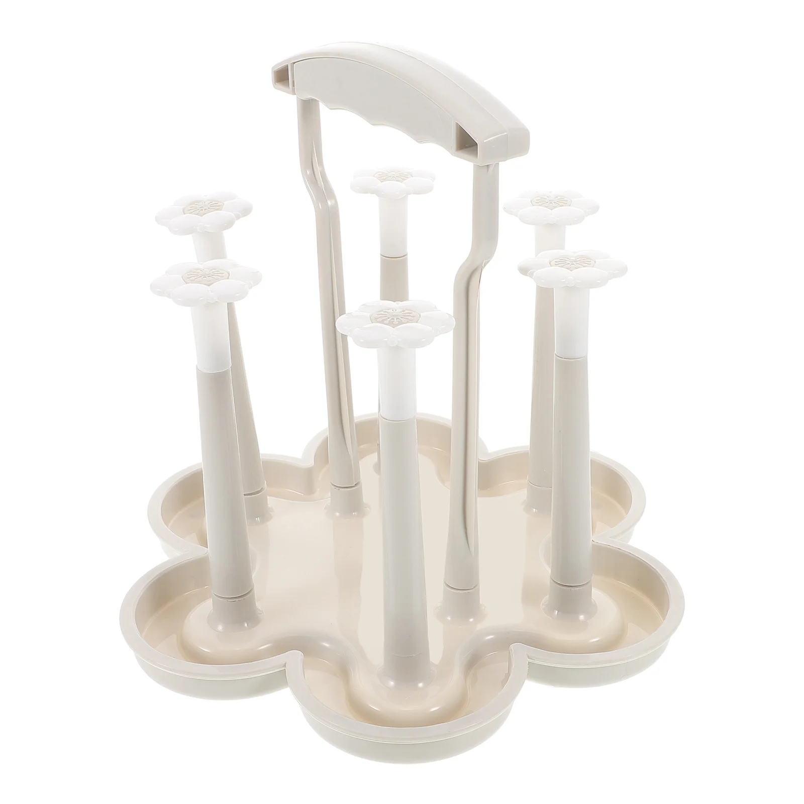 Baby Bottle Drying Rack Space Saving Kitchen Holder for Bottles Cups Portable Draining and Drying Rack Mug Racks for Counter