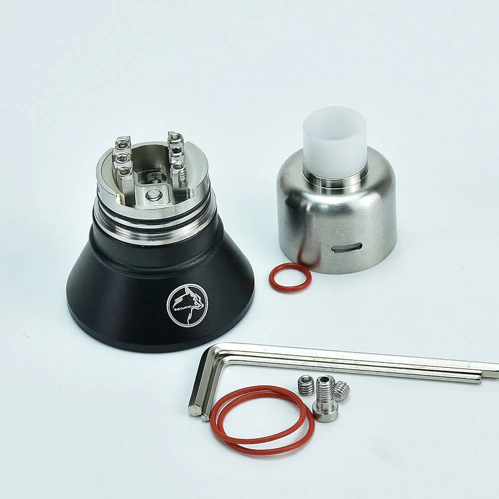 Атомайзер Wolfcoolvape vape SOUL S RDA MTL с одним испарителем, регулируемый, из нержавеющей стали 316SS, 22 мм, для вейпа squonk BF box
Атомайзер Wolfcoolvape vape SOUL S RDA MTL с одним испарителем, регулируемый, из нержавеющей стали 316SS, 22 мм, для вейпа squonk BF box