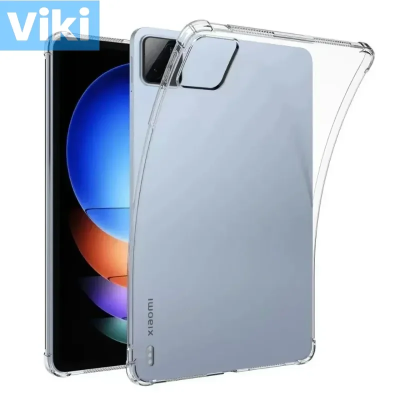 for Xiaomi Mi Pad 6S 12.4" Pad 6 5 Pro 11 inch Case Clear Shockproof Air-bag TPU Redmi Pad 10.6 Soft Silicon Tablet Cover Shell
for Xiaomi Mi Pad 6S 12.4" Pad 6 5 Pro 11 inch Case Clear Shockproof Air-bag TPU Redmi Pad 10.6 Soft Silicon Tablet Cover Shell