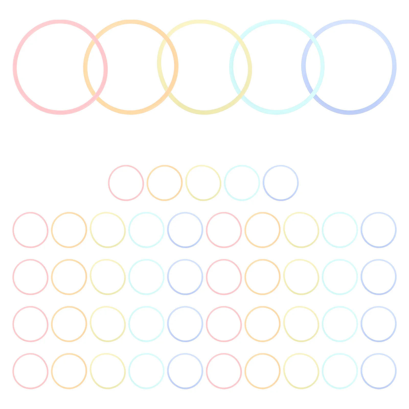 50pcs Glow In The Dark Silicone Bracelets Luminous Elastic Hair Ties For Kids Party Favors Carnival Night Events Neon
50pcs Glow In The Dark Silicone Bracelets Luminous Elastic Hair Ties For Kids Party Favors Carnival Night Events Neon