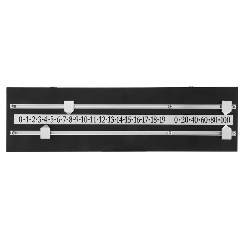 Snooker Scoreboard Complete With Scorer/Rails And Pointers For Billiard Lovers Snooker Game Billiard Score Keeper
Snooker Scoreboard Complete With Scorer/Rails And Pointers For Billiard Lovers Snooker Game Billiard Score Keeper