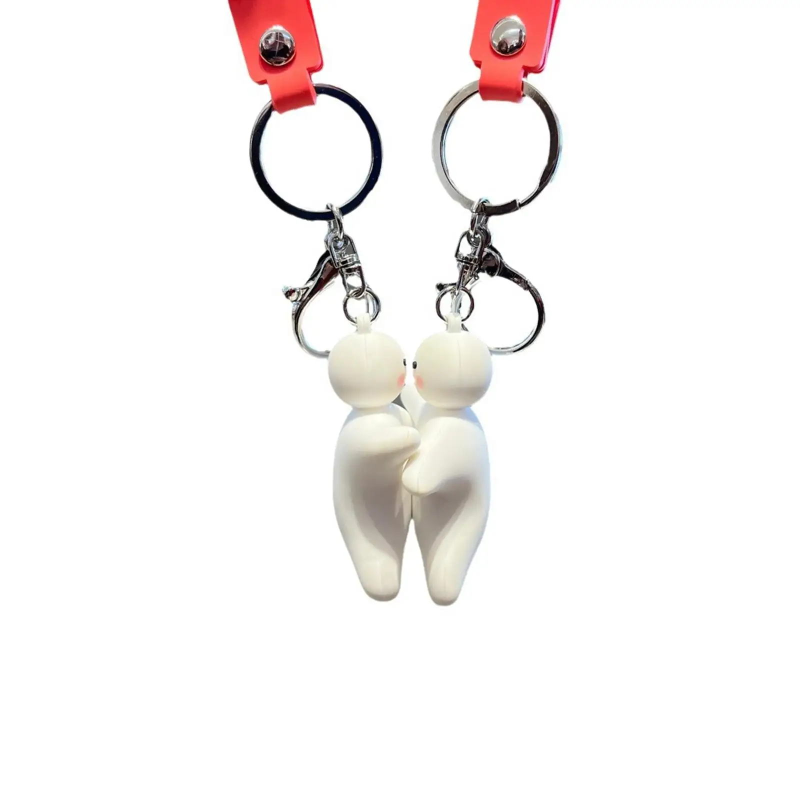 Fashion Couple Keychain Plastic Magnetic Doll Stuffed Toy Keyring for Backpack Purse Birthday Valentine Gift
Fashion Couple Keychain Plastic Magnetic Doll Stuffed Toy Keyring for Backpack Purse Birthday Valentine Gift