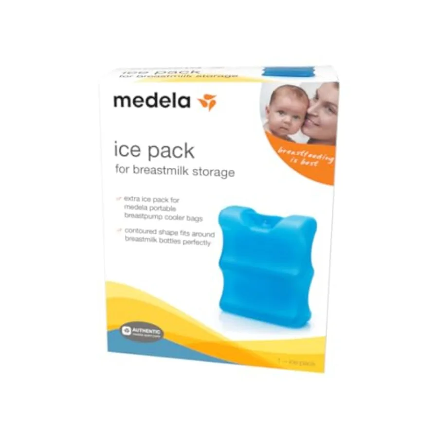 Medela Ice Pack for Breast Milk Storage, Contoured Shape Designed to Fit Breastmilk Bottles, for On The Go or Traveling Moms
Medela Ice Pack for Breast Milk Storage, Contoured Shape Designed to Fit Breastmilk Bottles, for On The Go or Traveling Moms
