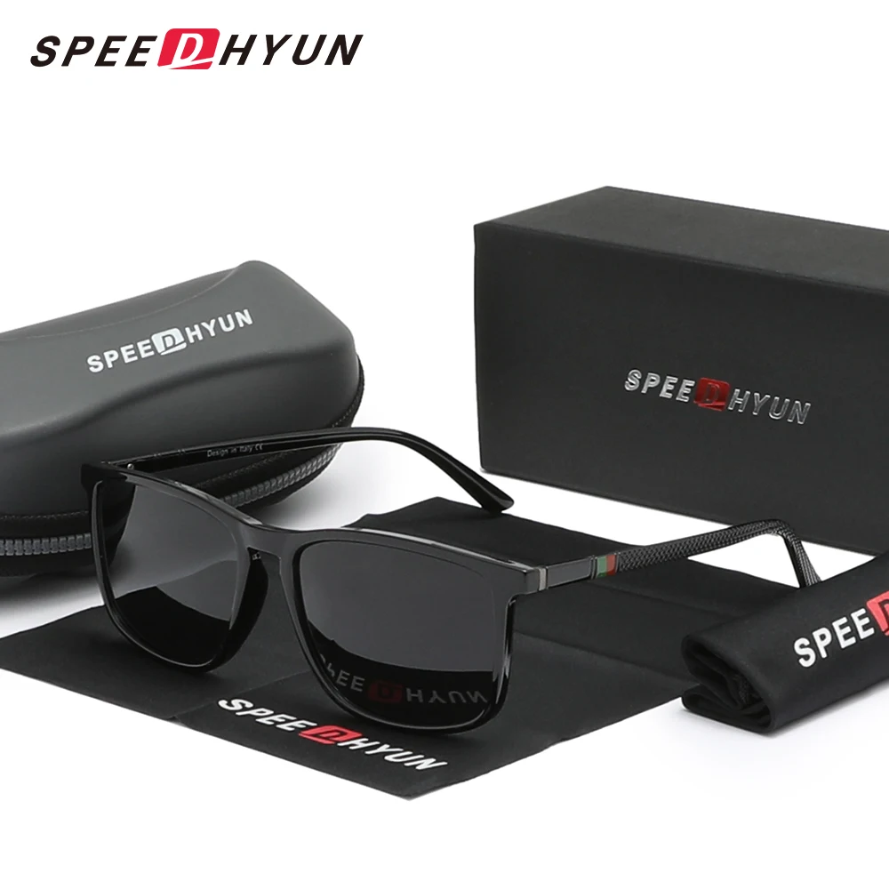 SPEEDHYUN прямоугольные повседневные солнцезащитные очки мужские поляризационные анти-УФ400 линзы очки для вождения женские спортивные уличные полнокадровые очки
SPEEDHYUN прямоугольные повседневные солнцезащитные очки мужские поляризационные анти-УФ400 линзы очки для вождения женские спортивные уличные полнокадровые очки