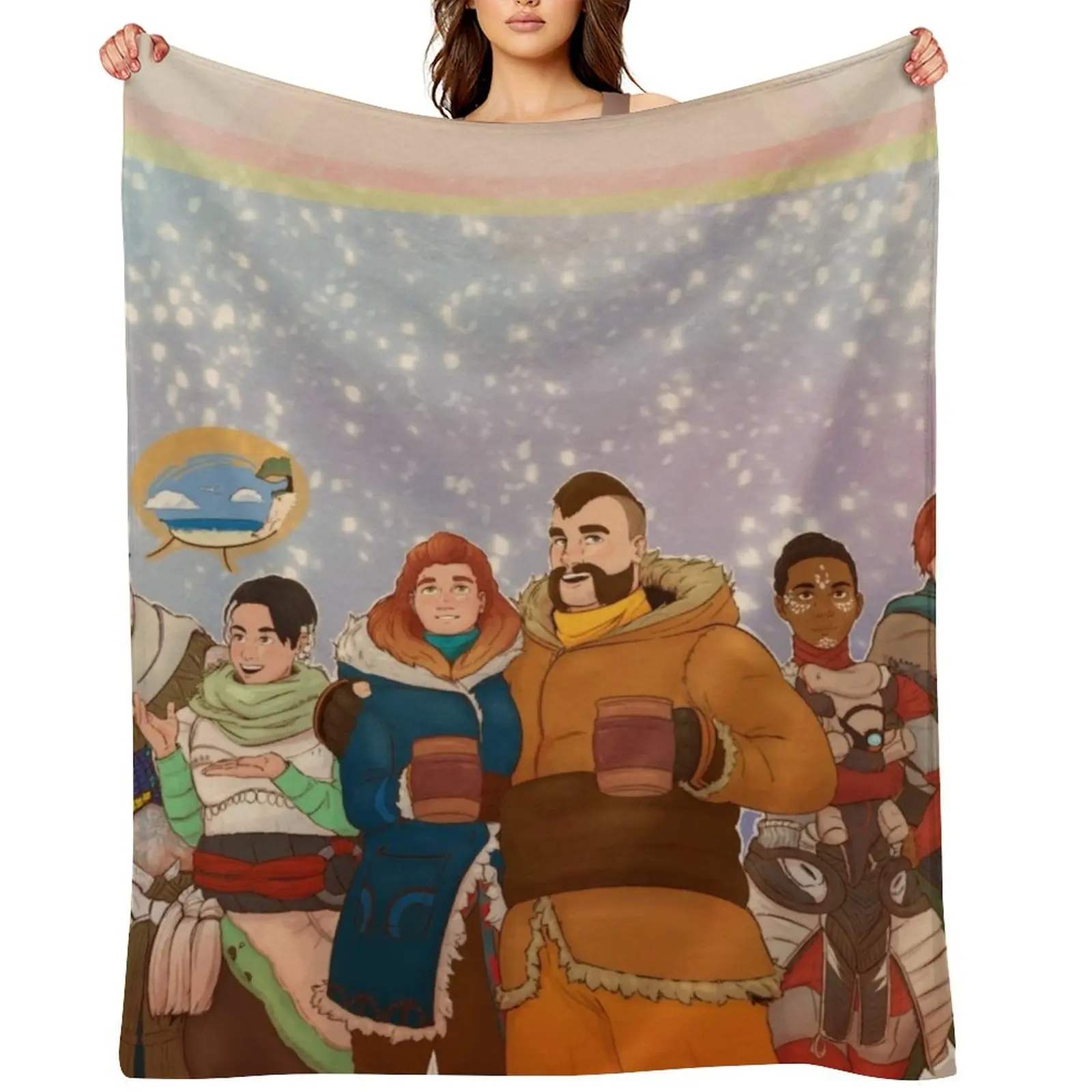 New Year's Horizon Throw Blanket Decorative Sofa Tourist bed plaid Thin Blankets
New Year's Horizon Throw Blanket Decorative Sofa Tourist bed plaid Thin Blankets