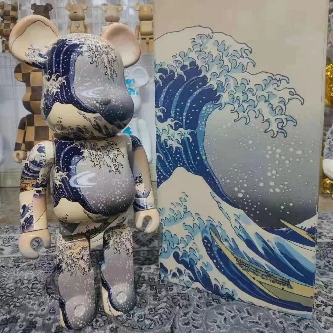 28cm 400% Blue Wave Bear Action Figures DIY Painted Medicom brick Home Decoration Kids Christmas Gifts
28cm 400% Blue Wave Bear Action Figures DIY Painted Medicom brick Home Decoration Kids Christmas Gifts