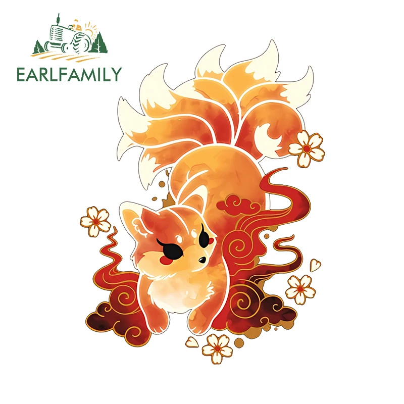 EARLFAMILY 13cm × 9.8cm Chibi Fox Design Car Stickers Creative Interesting Graphics Decals Vinyl Sunscreen Car Door Protector
EARLFAMILY 13cm × 9.8cm Chibi Fox Design Car Stickers Creative Interesting Graphics Decals Vinyl Sunscreen Car Door Protector