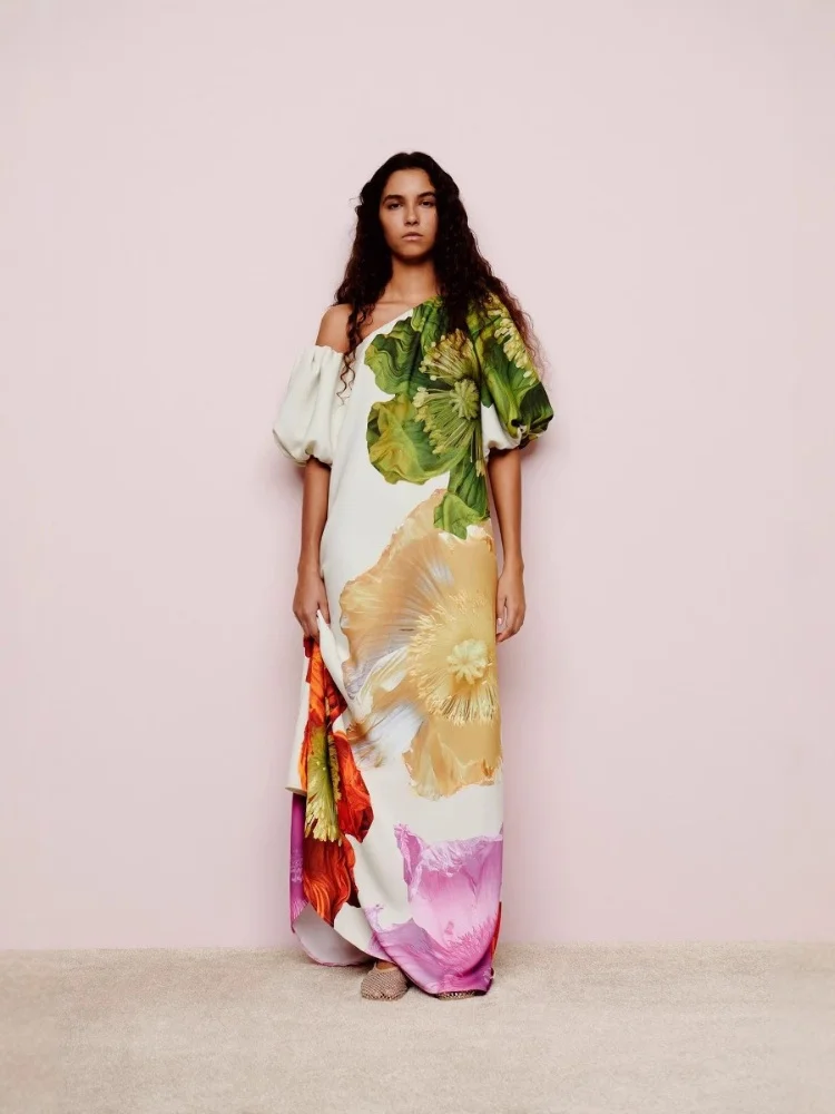 DYKR 2025 Summer Dresses Wholesale for Women Slant Shoulder Casual Vacation Loose Print Dress Vestidos De Noche Juveniles Traf
DYKR 2025 Summer Dresses Wholesale for Women Slant Shoulder Casual Vacation Loose Print Dress Vestidos De Noche Juveniles Traf
