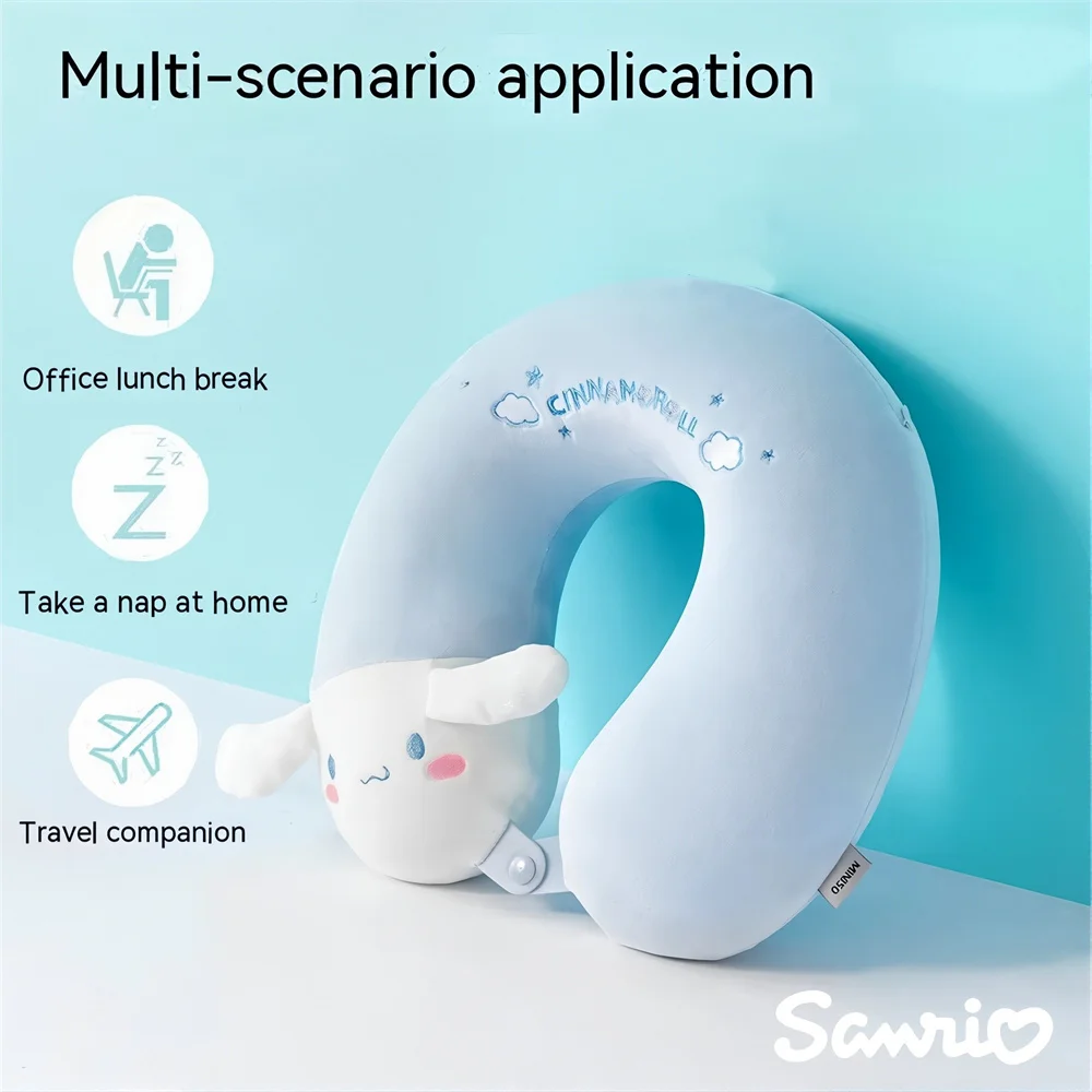 Miniso Sanrio Anime Cartoon Plush My Melody Cinnamoroll Hello Kitty U-Shaped Pillow Neck Pillow Car Travel Nap Sleep Head Pillow
Miniso Sanrio Anime Cartoon Plush My Melody Cinnamoroll Hello Kitty U-Shaped Pillow Neck Pillow Car Travel Nap Sleep Head Pillow