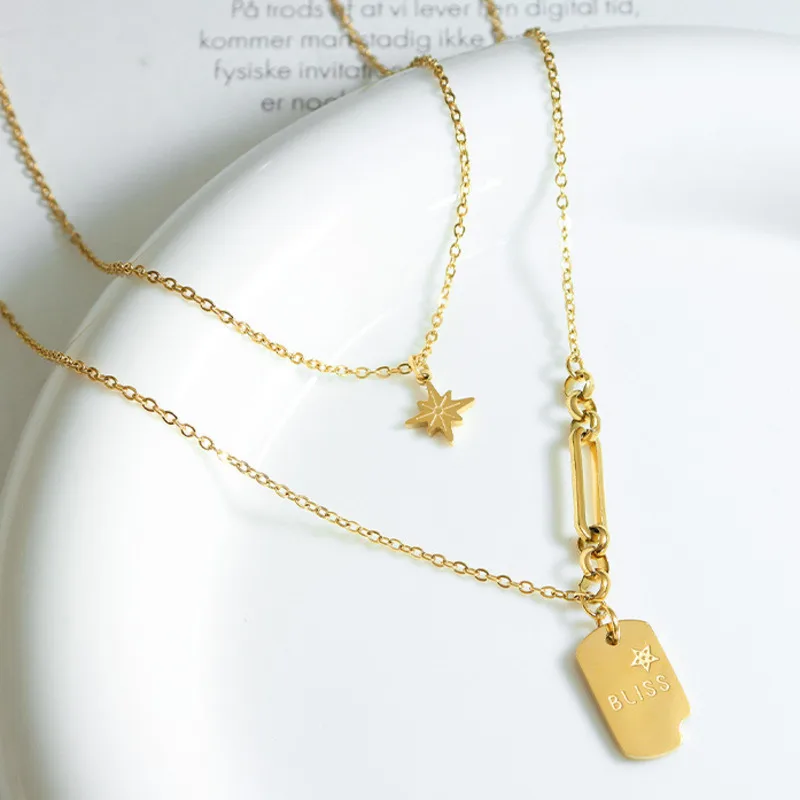 Star Zircon Pendant Stainless Steel Hippie Layered Necklaces For Girlfriend Chain Lovers New In Luxury Designer Jewelry
Star Zircon Pendant Stainless Steel Hippie Layered Necklaces For Girlfriend Chain Lovers New In Luxury Designer Jewelry