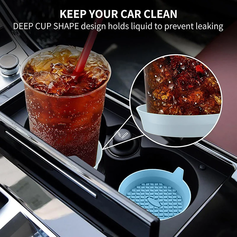 Non-Slip Car Coaster Universal Silicone Mat For Car Water Cup Auto Anti-Slip Cup Pad Drink Holder Mat Decoration Accessories
Non-Slip Car Coaster Universal Silicone Mat For Car Water Cup Auto Anti-Slip Cup Pad Drink Holder Mat Decoration Accessories