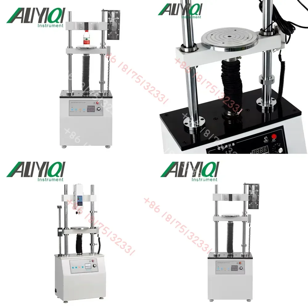 ALIYIQI AEV-5000N Load PET Tester Electric Vertical Machine Compressive Strength Tester
ALIYIQI AEV-5000N Load PET Tester Electric Vertical Machine Compressive Strength Tester