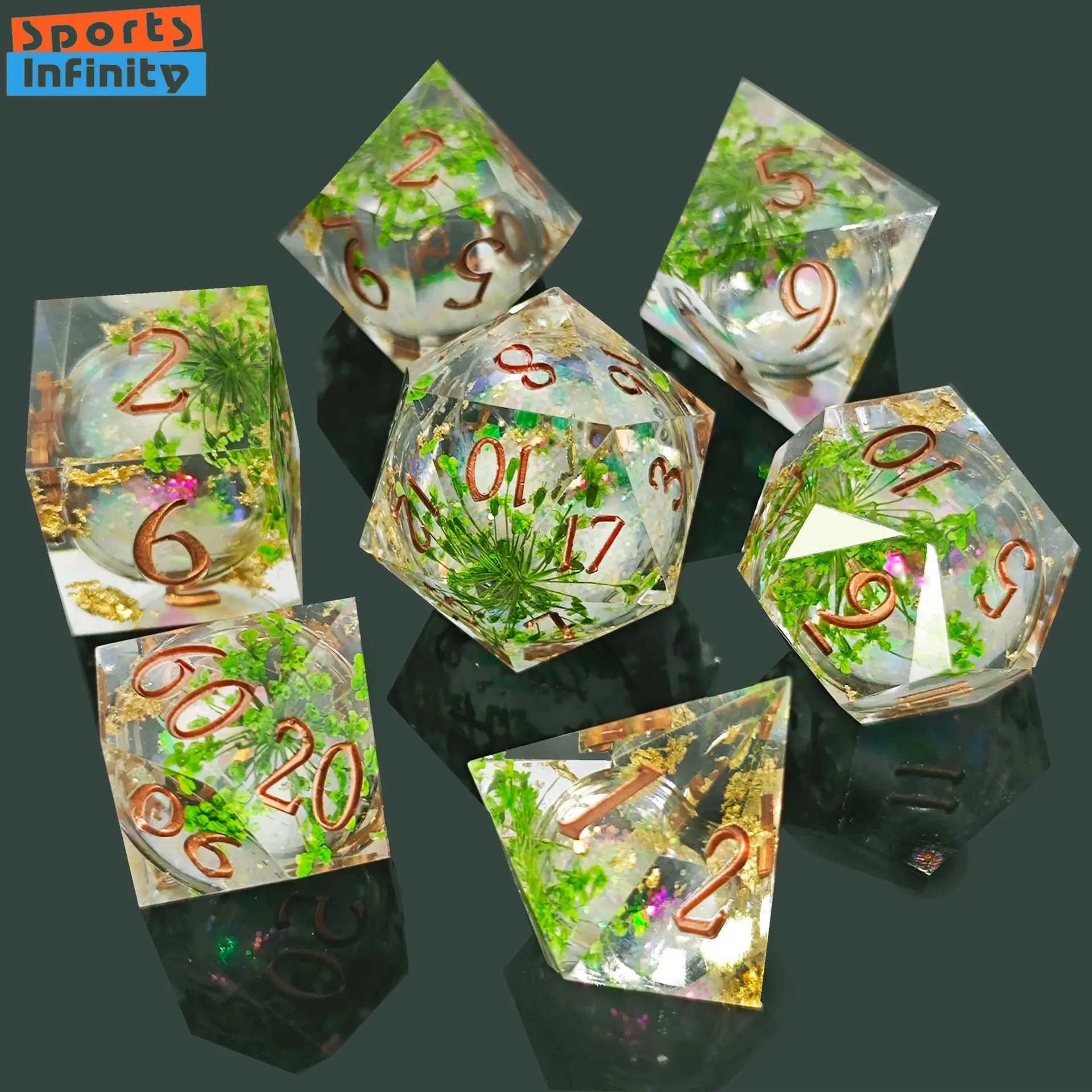 7 шт./компл., прозрачная смола, жидкие зыбучие пески, цифровые кости, ролевые игры, DND, TRPG, беговая группа, многогранные кости, Cthulhu COC, кости для вечеринки
7 шт./компл., прозрачная смола, жидкие зыбучие пески, цифровые кости, ролевые игры, DND, TRPG, беговая группа, многогранные кости, Cthulhu COC, кости для вечеринки