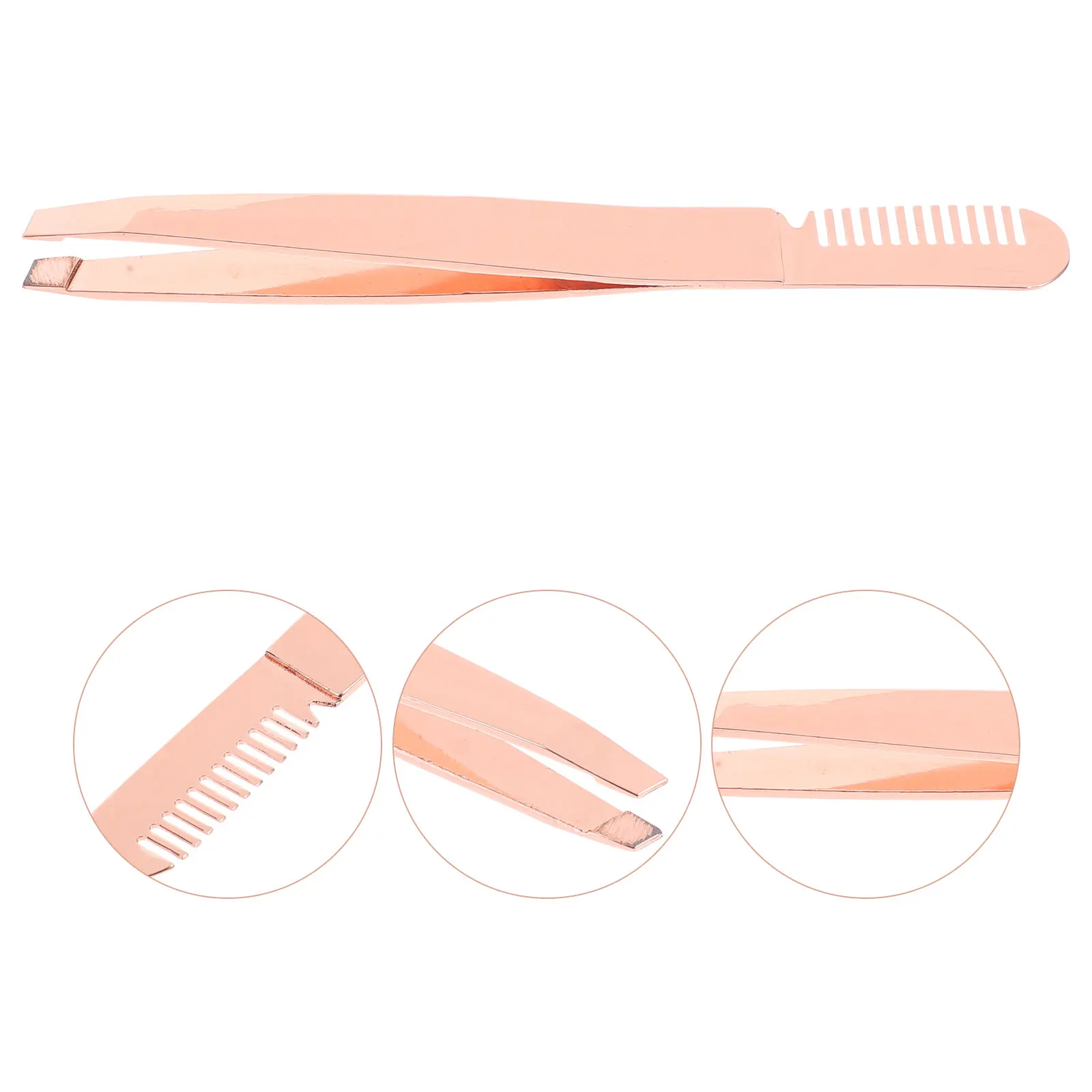 2pcs Eyebrow Stainless Tweezers For Women Facial Hair Removal Portable Brow Plucker With Comb Eyelash Tweezers
2pcs Eyebrow Stainless Tweezers For Women Facial Hair Removal Portable Brow Plucker With Comb Eyelash Tweezers