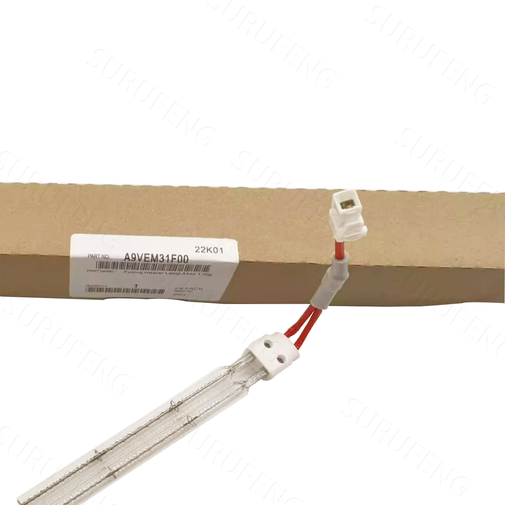 A9VEM31F00 Fusing Heater Lamp Assy 1/Up for Konica Minolta C3070 C3080 C4065 C4080 A9VEM33F00 Fusing Heater Lamp Assy 2/Up
A9VEM31F00 Fusing Heater Lamp Assy 1/Up for Konica Minolta C3070 C3080 C4065 C4080 A9VEM33F00 Fusing Heater Lamp Assy 2/Up