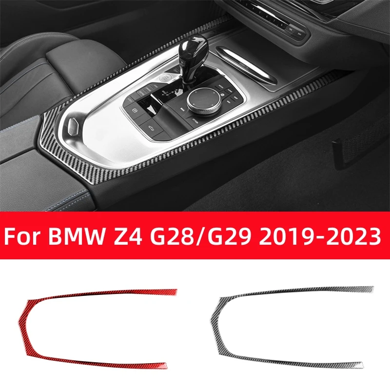 For BMW Z4 Series G28 G29 2019-2023 Carbon Fiber Accessories Interior Car Central Gear Shift Panel Outer Frame Trim Cover Stick
For BMW Z4 Series G28 G29 2019-2023 Carbon Fiber Accessories Interior Car Central Gear Shift Panel Outer Frame Trim Cover Stick