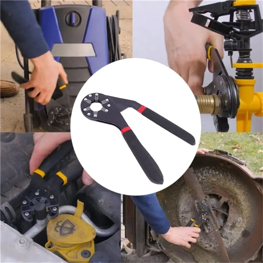 6/8 Inch Outer Hexagonal Wrench Clampable Efficient Movable Hexagonal Spanner Multi-purpose Adjustable Magic Wrench
6/8 Inch Outer Hexagonal Wrench Clampable Efficient Movable Hexagonal Spanner Multi-purpose Adjustable Magic Wrench