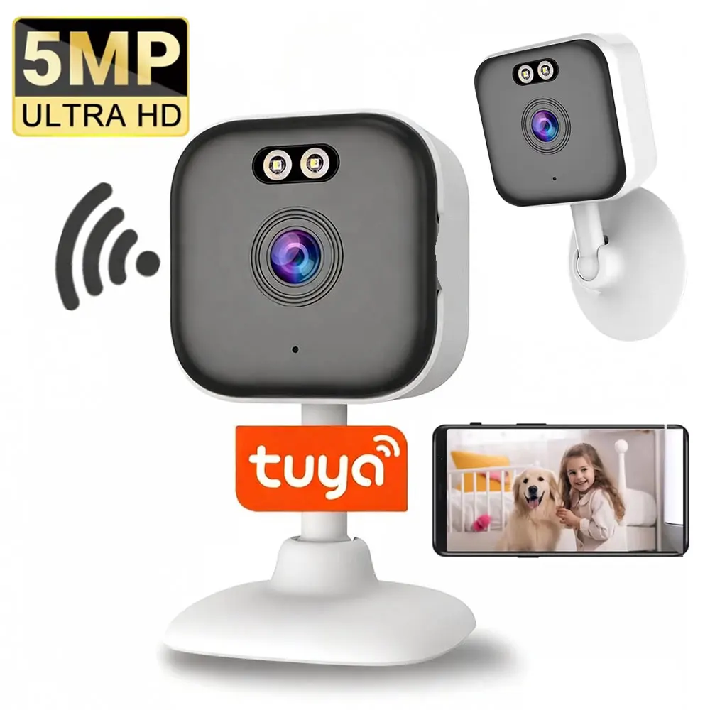 Умная Wi-Fi камера SMART LIFE 5 МП, беспроводная HD IP-камера для видеонаблюдения, внутренняя камера с датчиком движения, умный домашний видеоняня Tuya
Умная Wi-Fi камера SMART LIFE 5 МП, беспроводная HD IP-камера для видеонаблюдения, внутренняя камера с датчиком движения, умный домашний видеоняня Tuya