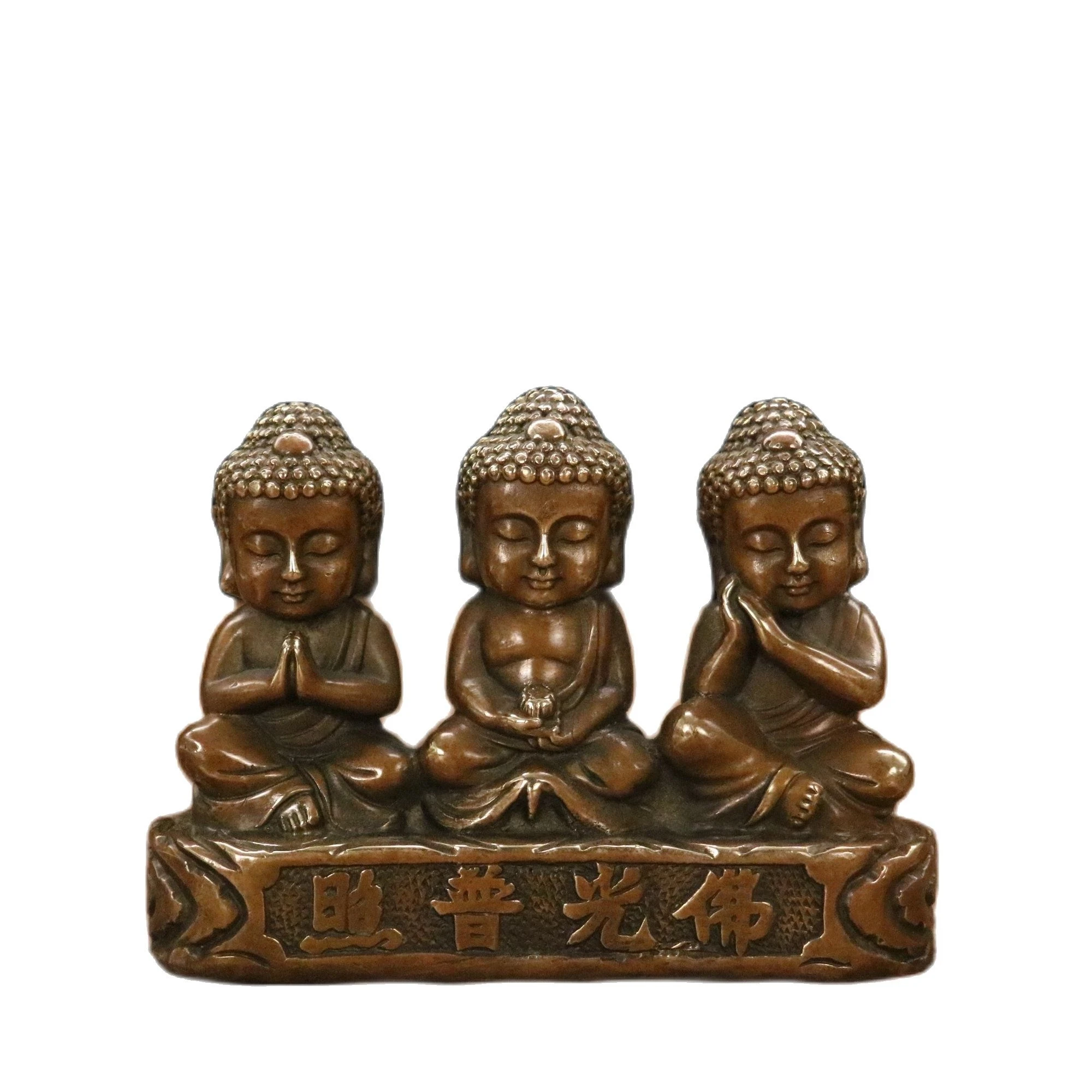 Chinese Antique Sculpture,Collection Old Handmade Bronze Small Buddha Statue,Home Decoration Metal Crafts,Long 13CM,Height 10CM
Chinese Antique Sculpture,Collection Old Handmade Bronze Small Buddha Statue,Home Decoration Metal Crafts,Long 13CM,Height 10CM