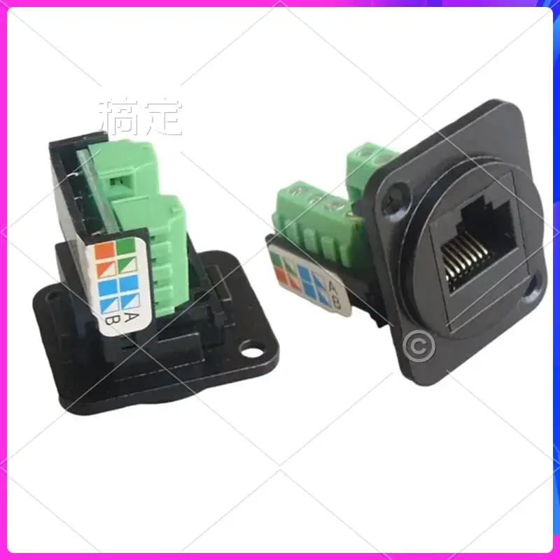 ATTT-5 RJ45 CAT.5E Клеммы для подключения Сетевые компьютерные модули Модули RJ45 с крепежными гайками
ATTT-5 RJ45 CAT.5E Клеммы для подключения Сетевые компьютерные модули Модули RJ45 с крепежными гайками