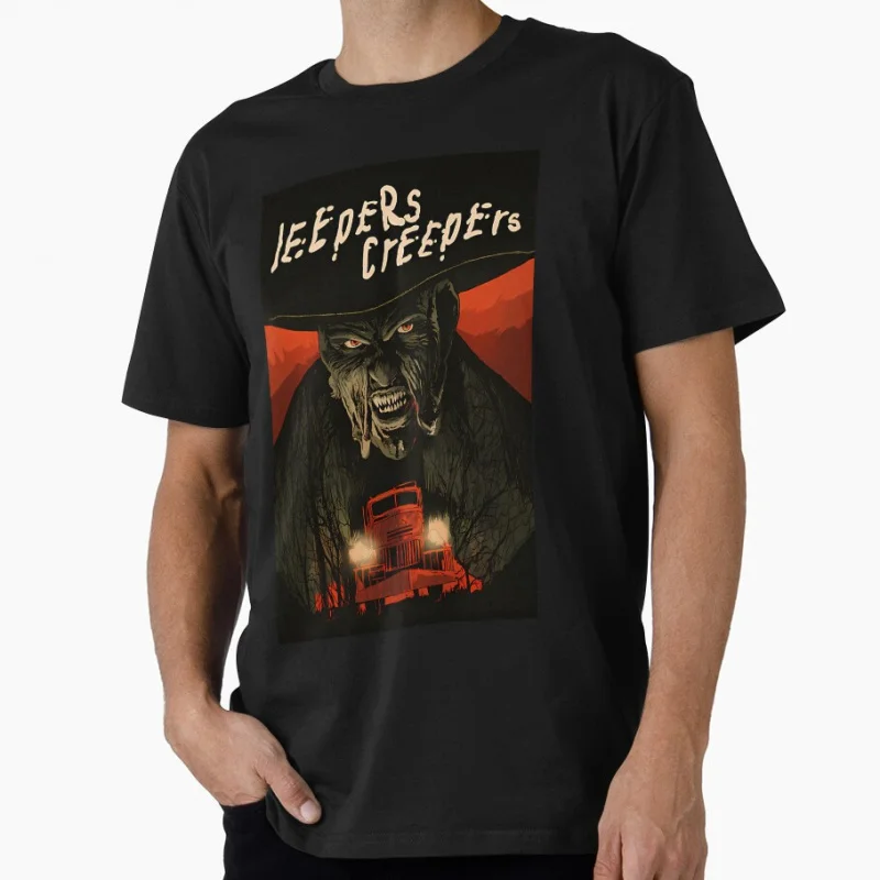 Horror movie Jeepers Creepers Spooky Film Scary Halloween Gift T shirt for men Large size Tops 100% cotton printed Clothes
Horror movie Jeepers Creepers Spooky Film Scary Halloween Gift T shirt for men Large size Tops 100% cotton printed Clothes