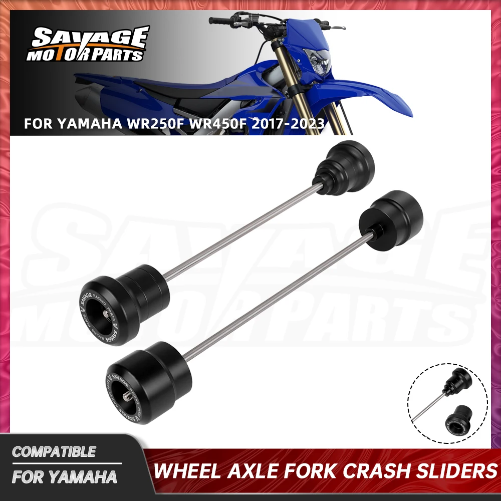 WR450F 2023 Front Wheel Axle Fork Crash Sliders For Yamaha WR 250F 450F 2017-2022 Motorcycle Parts Rear Wheel Hub Anti-Collision 
WR450F 2023 Front Wheel Axle Fork Crash Sliders For Yamaha WR 250F 450F 2017-2022 Motorcycle Parts Rear Wheel Hub Anti-Collision