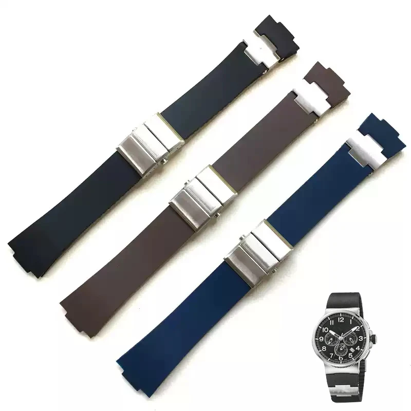 Silicone Watch Strap for Athens Observation Navigation 1183 Men's Women's Waterproof For Ulysse Nardin Rubber Watch Band 25-12mm
Silicone Watch Strap for Athens Observation Navigation 1183 Men's Women's Waterproof For Ulysse Nardin Rubber Watch Band 25-12mm
