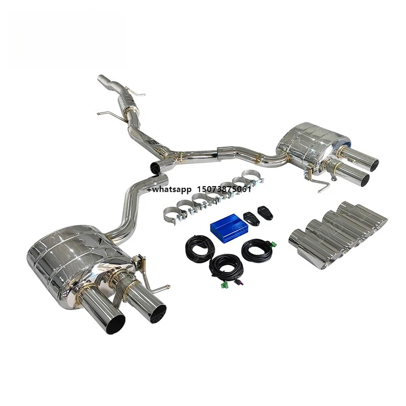 Performance 304SS Car Exhaust System Exhaust Valved Catback Exhaust System for 2022 A5 V4 4WD 2.0 Without OPF
Performance 304SS Car Exhaust System Exhaust Valved Catback Exhaust System for 2022 A5 V4 4WD 2.0 Without OPF