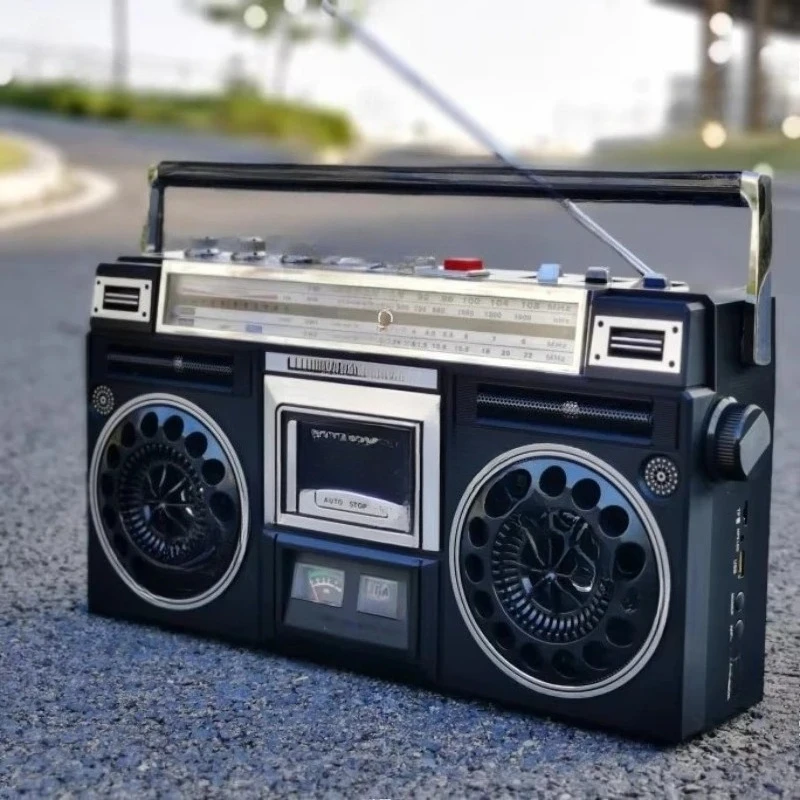 Retro Cassette Player Retro Tape Player Radio Transcription Receiver Bluetooth Speaker TF Card FM Caixa De Som Bluetooth
Retro Cassette Player Retro Tape Player Radio Transcription Receiver Bluetooth Speaker TF Card FM Caixa De Som Bluetooth