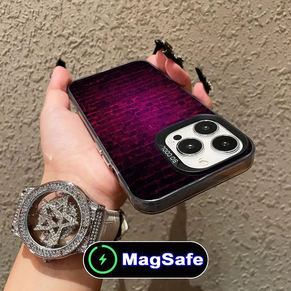 Brick Wall Mobile Cell Phone Case for iPhone 17 16 15 14 13 12 11 Air Pro Max Plus MagSafe Translucent Colorful Cover Cover
Brick Wall Mobile Cell Phone Case for iPhone 17 16 15 14 13 12 11 Air Pro Max Plus MagSafe Translucent Colorful Cover Cover
