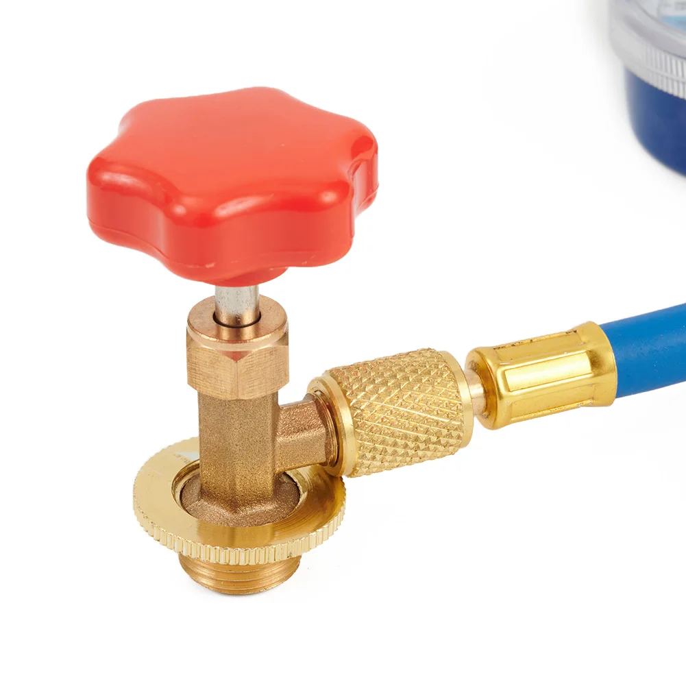 AC Recharge Hose with Gauge for R134A Compatible with For M14 Car Air Conditioning Systems Features Safety Valve
AC Recharge Hose with Gauge for R134A Compatible with For M14 Car Air Conditioning Systems Features Safety Valve