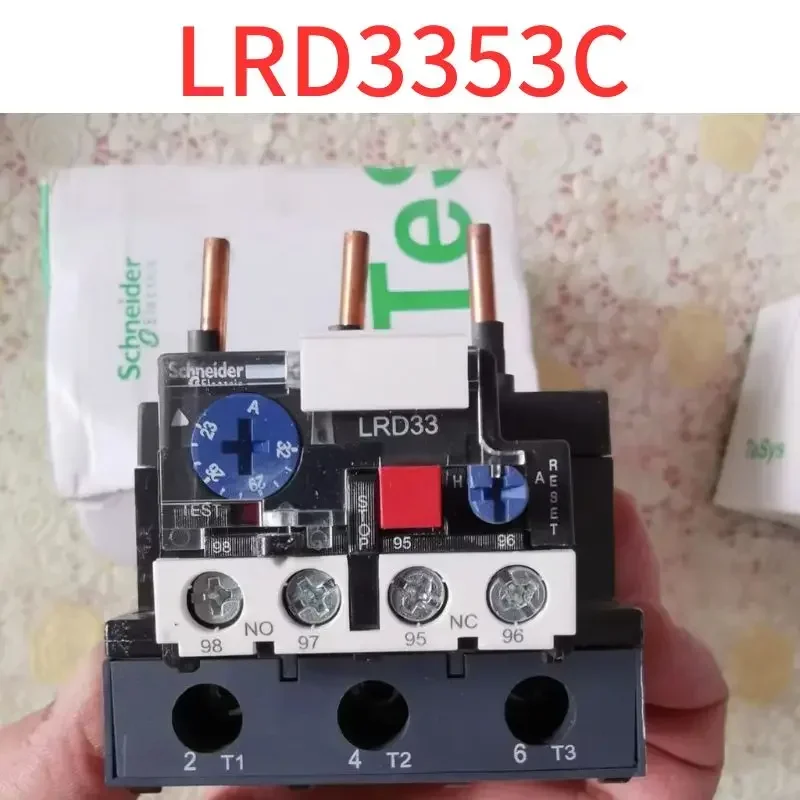 Brand New Thermal overload relay LRD3353C
Brand New Thermal overload relay LRD3353C