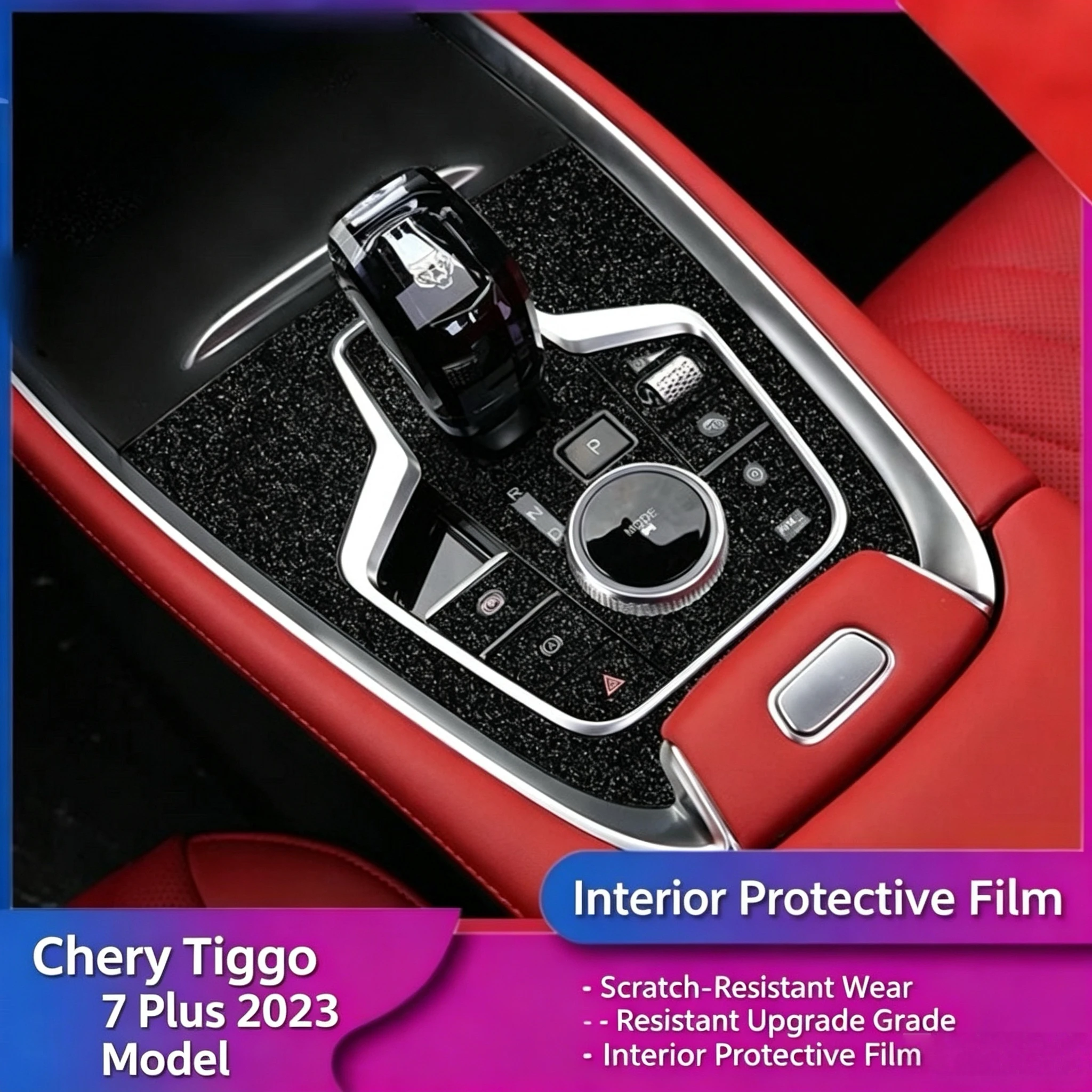 Interior Stickers for 2023 Tiggo 7 Plus, Center Console Film, Gear Shift Panel Protector, Interior Modification Decals
Interior Stickers for 2023 Tiggo 7 Plus, Center Console Film, Gear Shift Panel Protector, Interior Modification Decals
