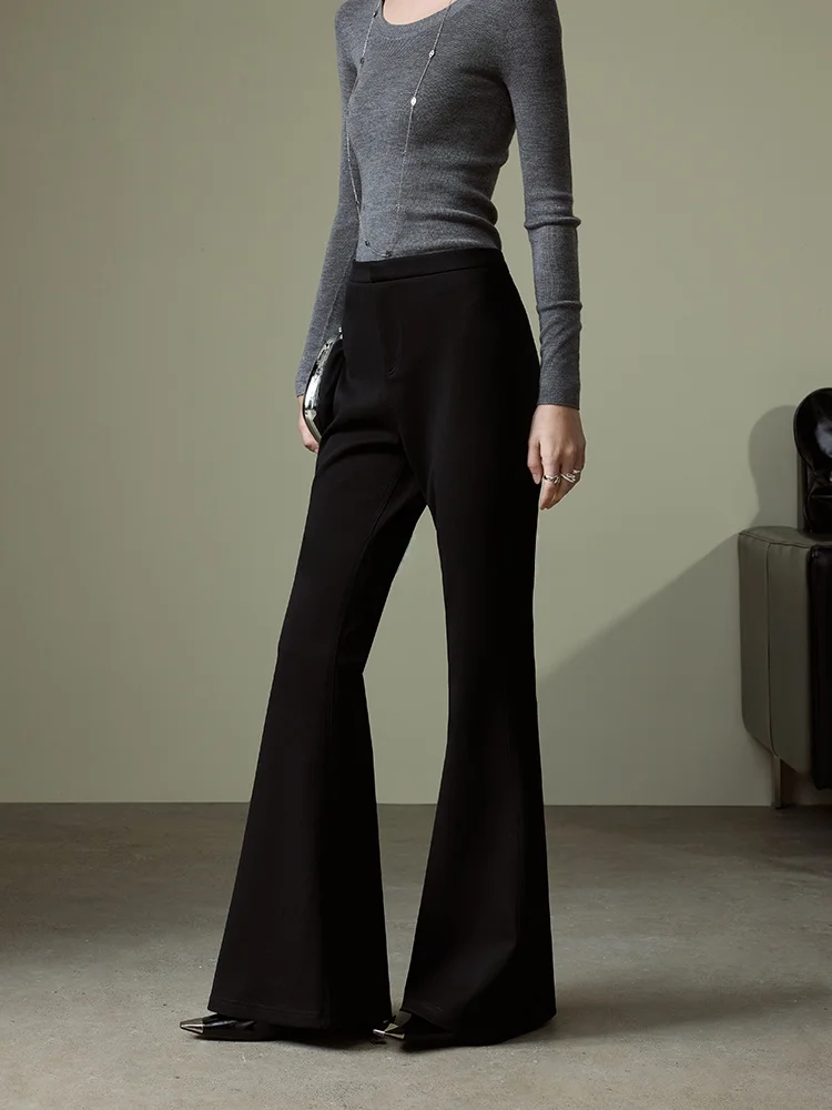 Missprins High Waist Flared Pants Women's Slim Fit Long Black Casual Trousers Fashionable Commute Style High End Feeling
Missprins High Waist Flared Pants Women's Slim Fit Long Black Casual Trousers Fashionable Commute Style High End Feeling