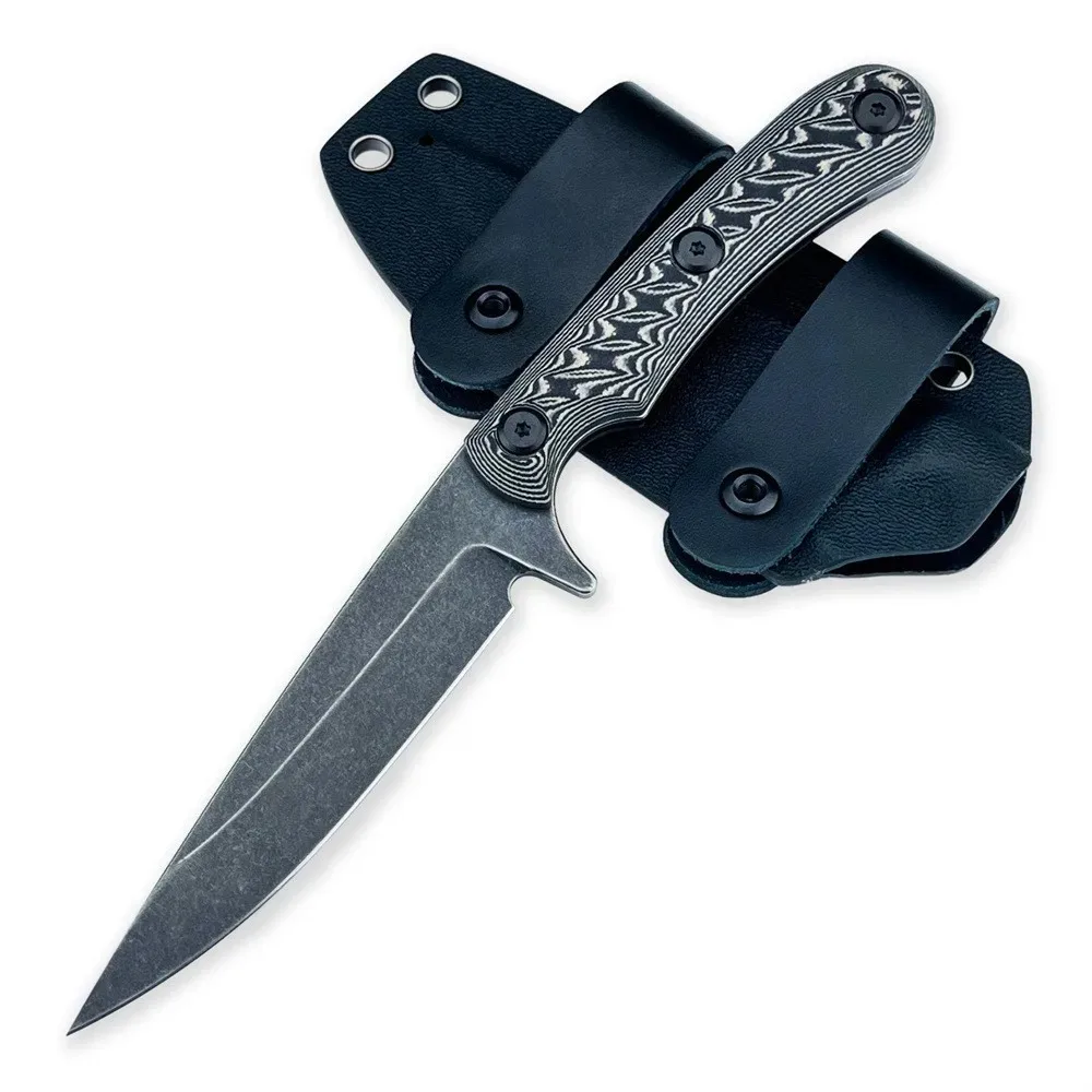 Full Tang Portable Outdoor Fixed Blade EDC Knife 7Cr13MoV Steel Ergonomic G10 Handle & Sheath Pocket Knives for Daily Field Use
Full Tang Portable Outdoor Fixed Blade EDC Knife 7Cr13MoV Steel Ergonomic G10 Handle & Sheath Pocket Knives for Daily Field Use